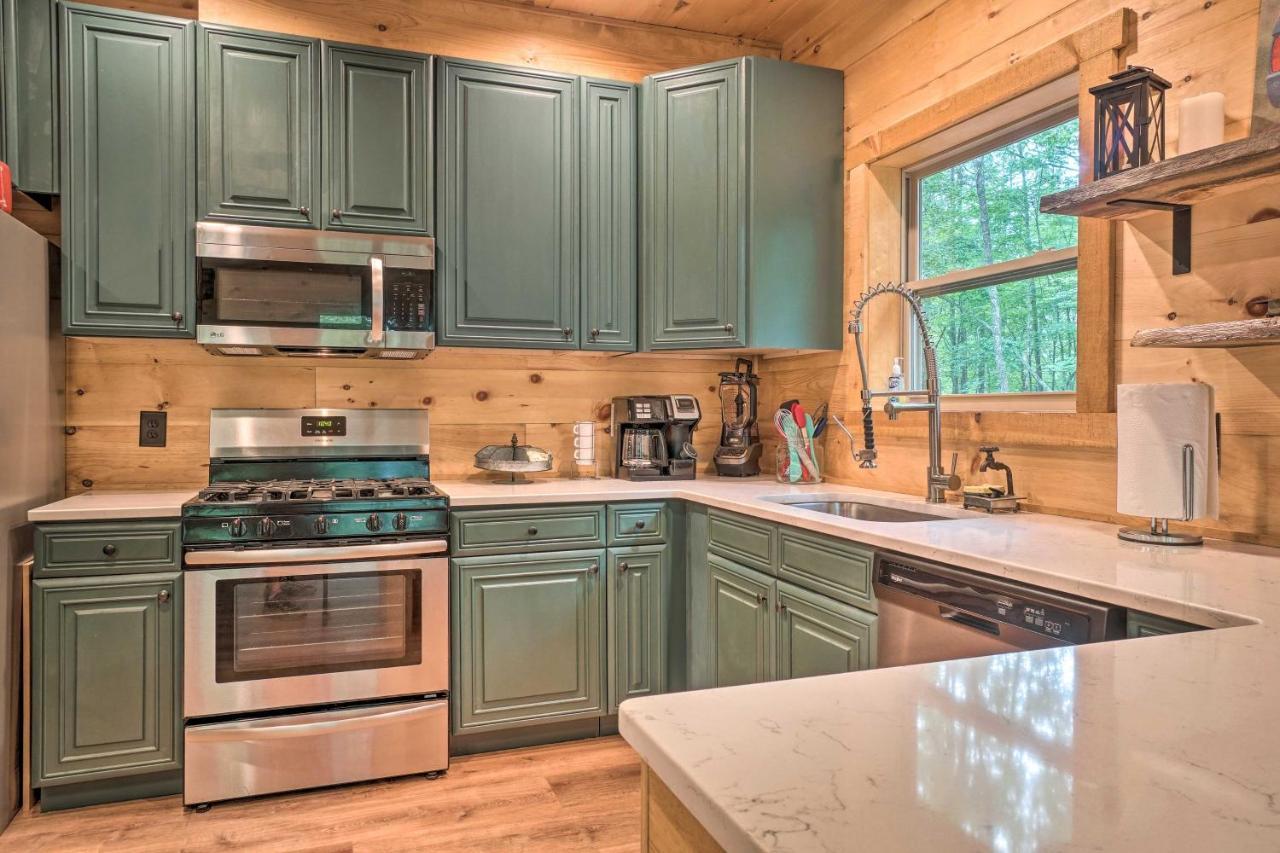Peaceful Cabin On 3 Private Acres Deck And Fire Pit Blairsville Kültér fotó