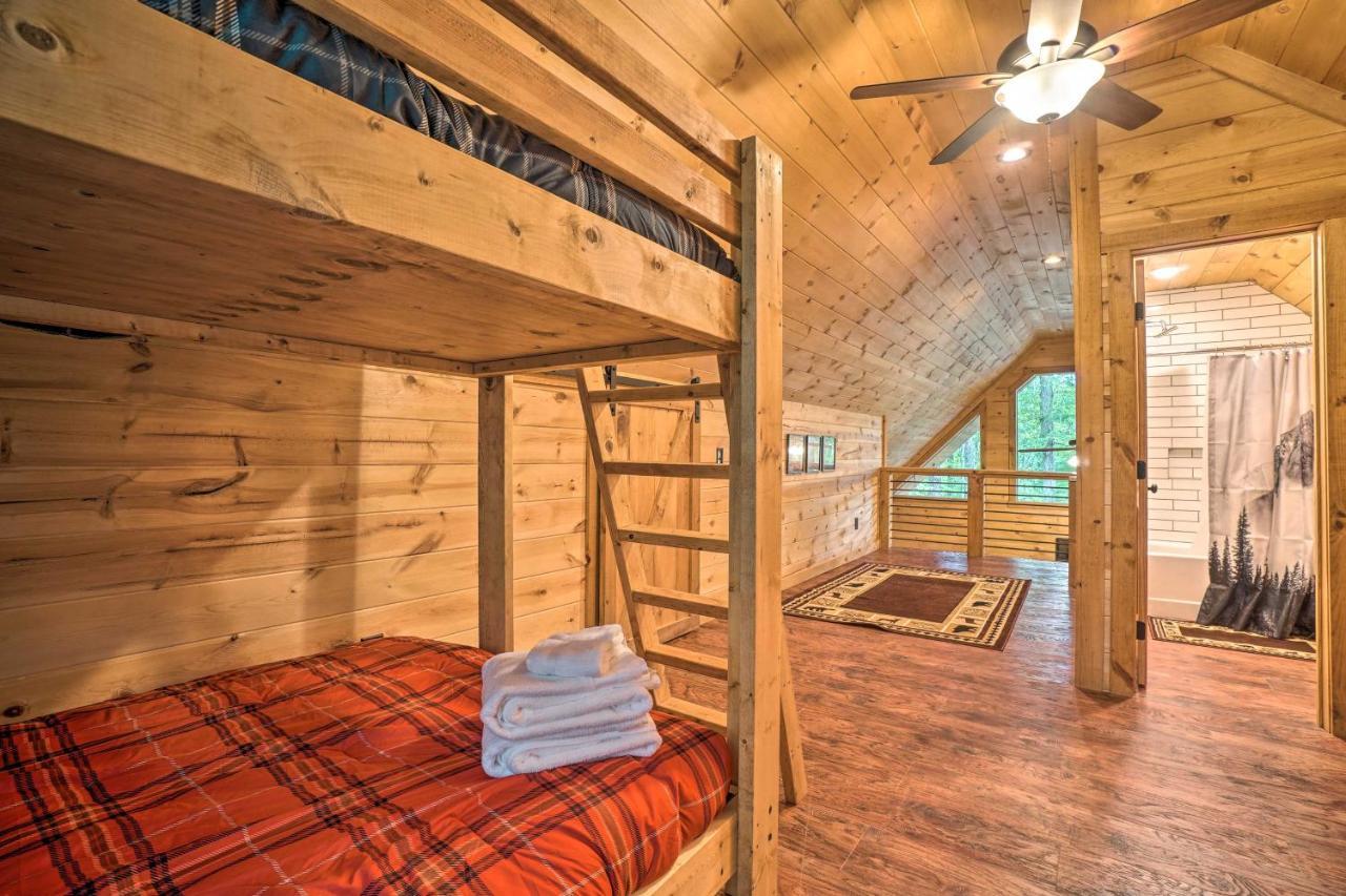 Peaceful Cabin On 3 Private Acres Deck And Fire Pit Blairsville Kültér fotó