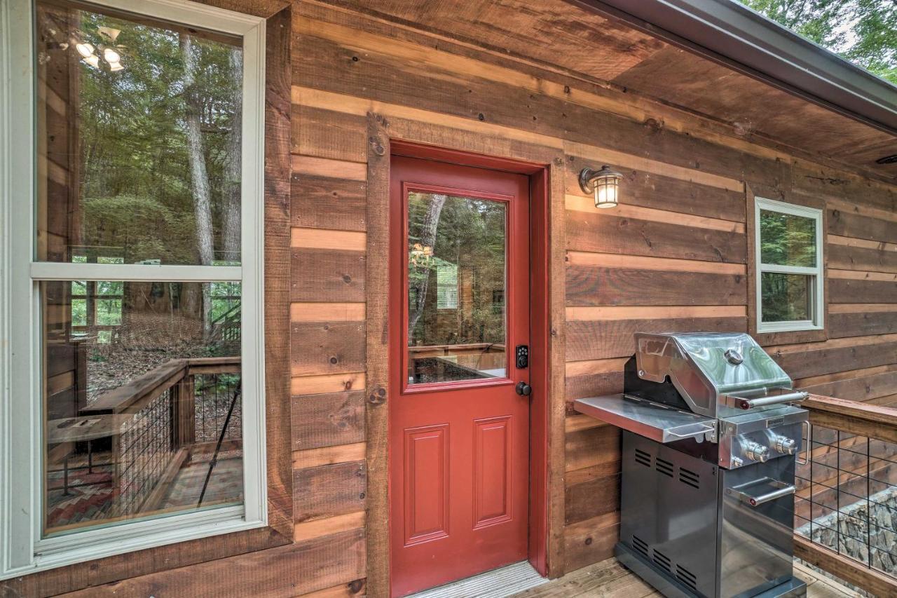 Peaceful Cabin On 3 Private Acres Deck And Fire Pit Blairsville Kültér fotó