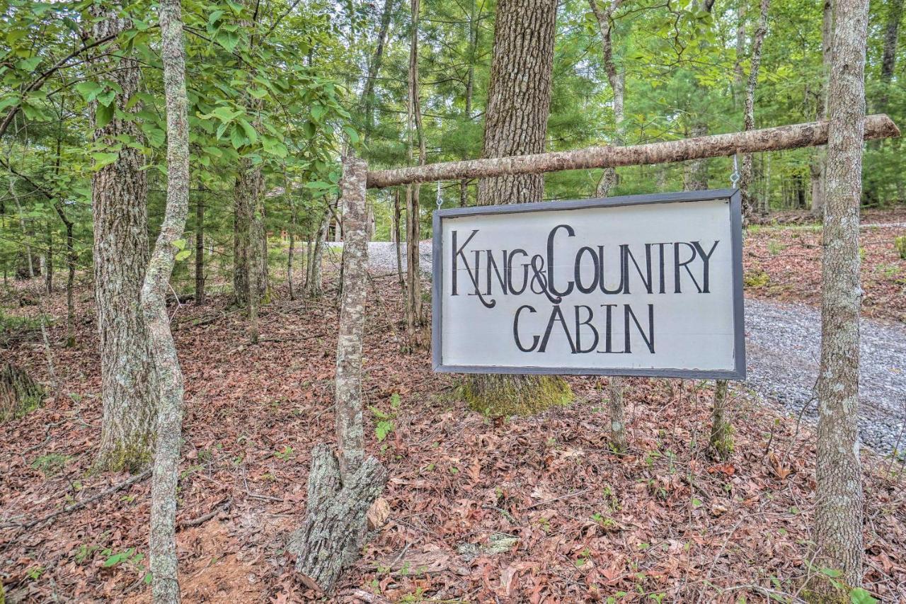 Peaceful Cabin On 3 Private Acres Deck And Fire Pit Blairsville Kültér fotó